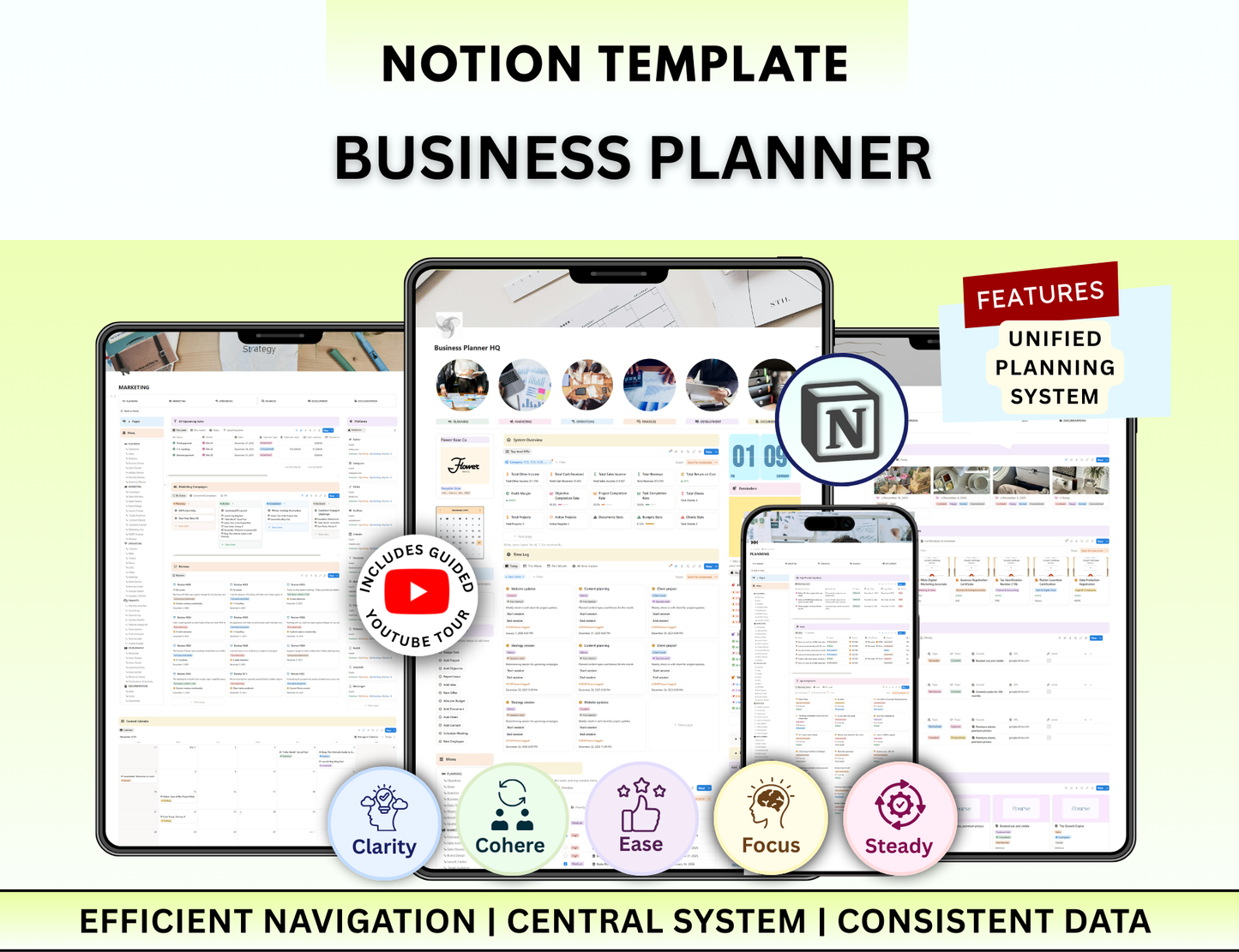 Business Planner Notion Template
