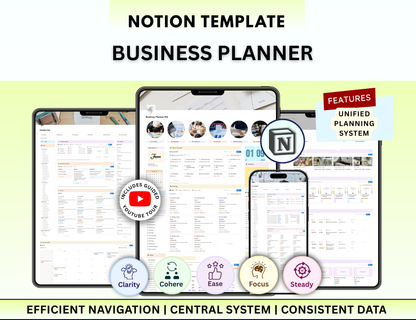Business Planner Notion Template