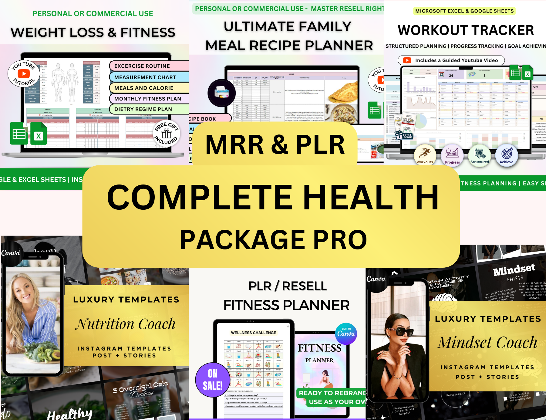 Workout Log, Wellness Coach Templates, weekly meal plan sheet, weekly meal plan excel template, Running Log, productivity planner, private label rights, PLR Workout Planner, PLR Fitness Journal, PLR digital planners, plr digital planner, nutrition expert, Nutrition Coach Instagram Templates, Mindset Coach Social media posts, Mindset Coach Instagram Templates, meal planning sheet, Life Coaching Templates, Life Coach Templates, Holistic Coach Posts, fitness tracker printable, fitness tracker google sheets

