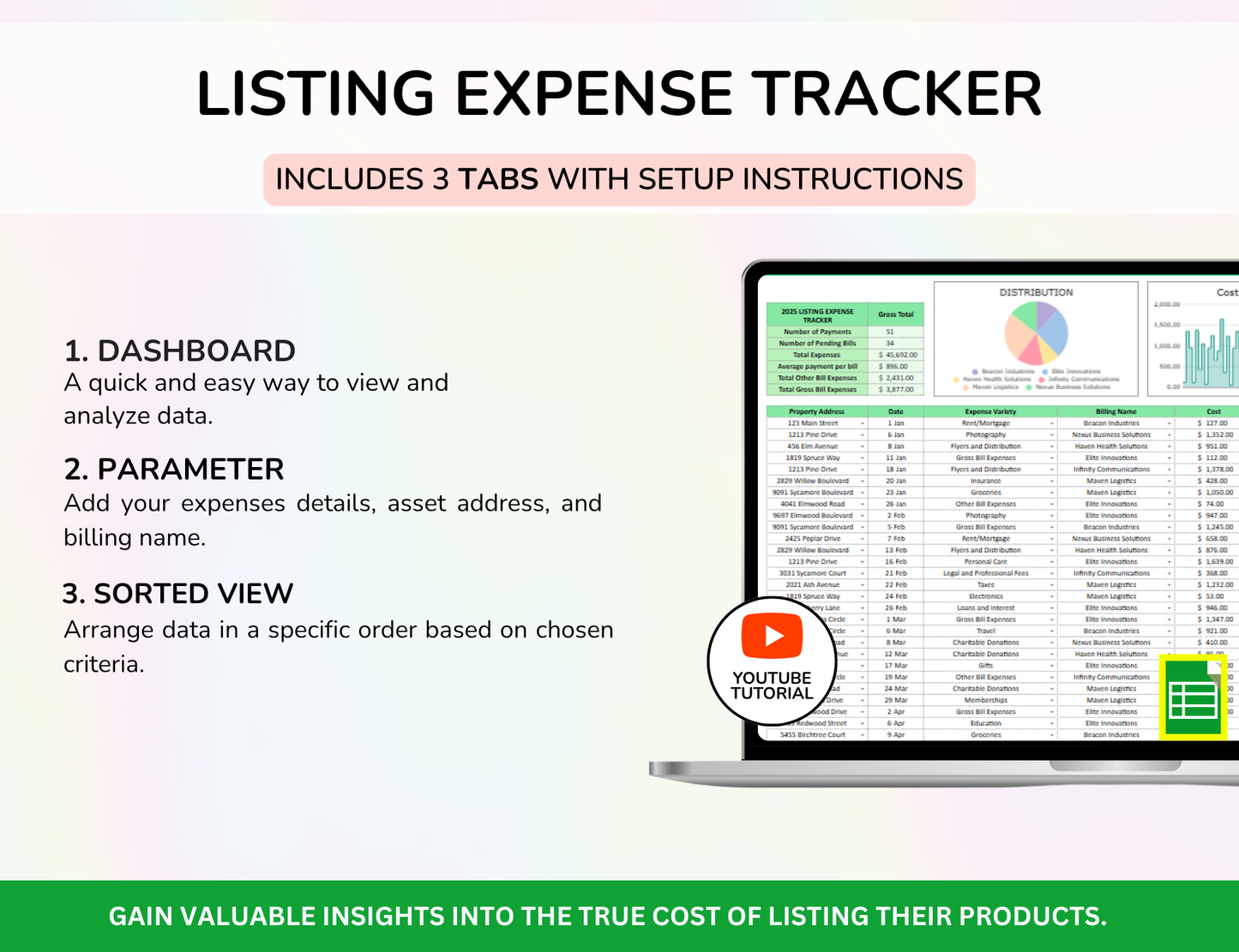 Real Estate Spreadsheet Bundle Master Resell Rights