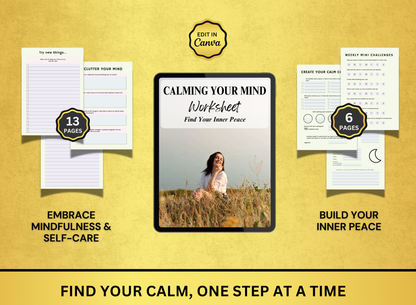 calming your mind planner, calming your mind workbook, calming your mind worksheet, calming your mind fillable pdf, calming your mind journal, worksheet, workbook, planner, fillable pdf, daily planner, digital planner, fill out pdf, fill out pdf online, best planners, custom planner, editable pdf, pdf fillable form, best online planner