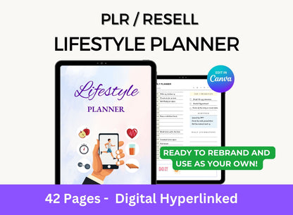 Lifestyle Digital Planner with Master Resell Rights