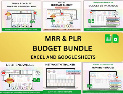 MRR PLR All Shop Spreadsheets