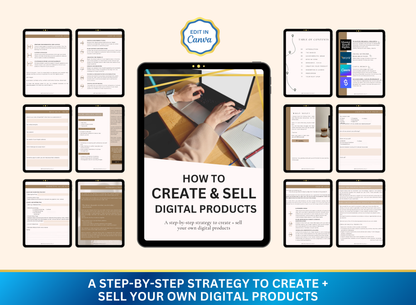How to Create & Sell Digital Products | MRR PLR Ebook