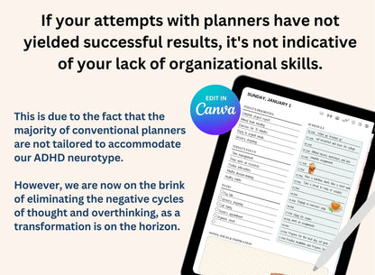 Resell ADHD Planner, Resell, PLR Templates, PLR Template, Plr Product, Plr Planners, PLR Planner, PLR Journal, PLR Hyperlinked Planner, PLR Hyperlinked, PLR Digital Products, Plr Digital Product, PLR Digital Planners, Plr Digital Planner, PLR Daily Planner, Plr Canva, PLR Bundle