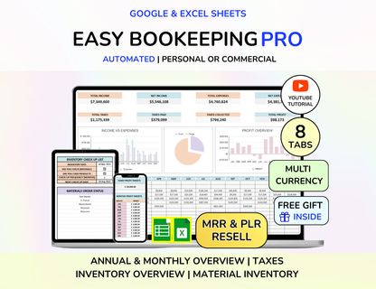 PLR Small Business Spreadsheet CRM, Business Tracker, PLR Small Business Spreadsheet CRM Business Tracker Business Spreadsheet Bookkeeping Sales Tracker Business Planner Business Expense