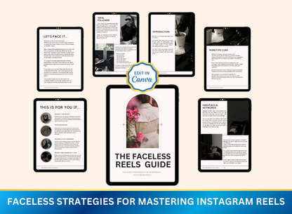 The Faceless Reels Guide | MRR PLR Ebook