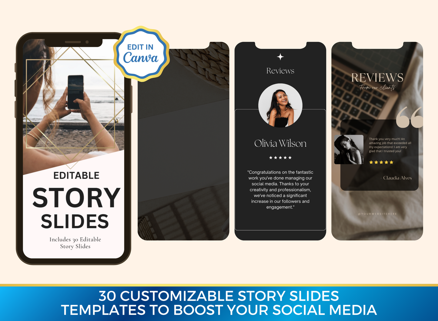 Editable Story Slides | MRR PLR Ebook