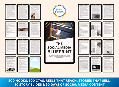 Social Media Blueprint | MRR PLR Ebook