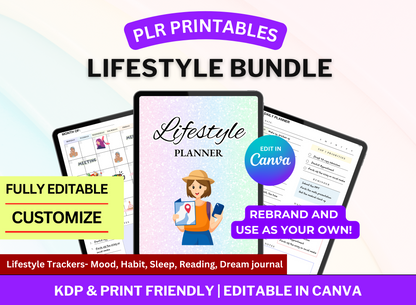 PLR Printables Lifestyle Planner