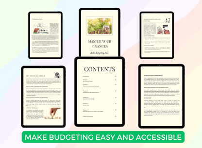 Master Your Finances Ebook | Make Budgeting Easy