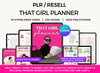 PLR Planner That Girl Planner Master Resell Rights