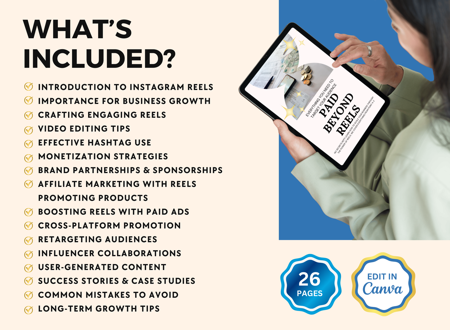 Paid Beyond Reels | MRR PLR Ebook