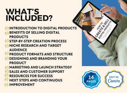 How to Create & Sell Digital Products | MRR PLR Ebook