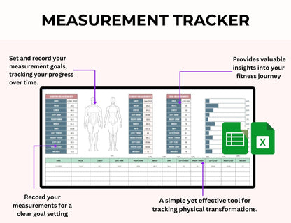Weight Loss & Fitness Tracker Spreadsheet