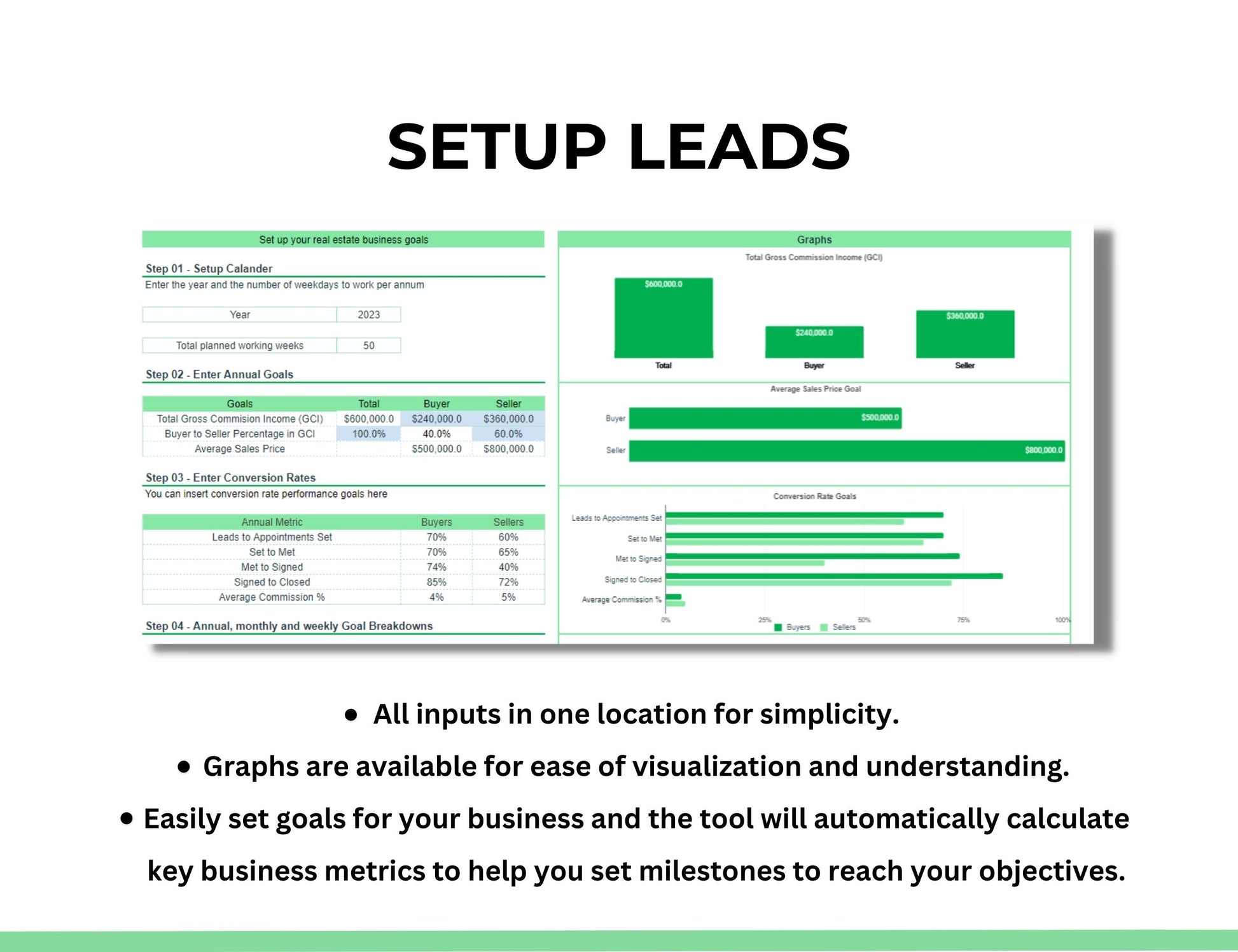 lead tracker spreadsheets