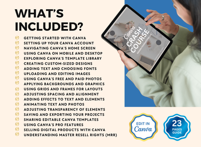 Canva Master Crash Course | MRR PLR Guide