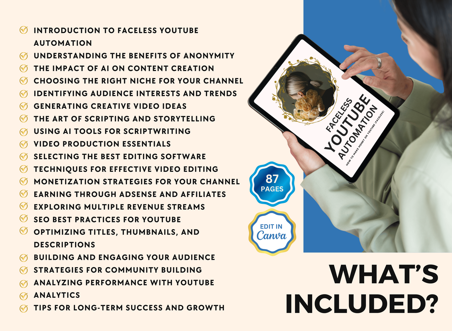 Faceless Youtube Automation | MRR PLR Ebook