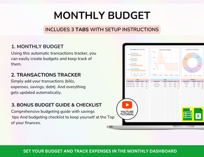 Plr MRR Budget Bundle PLR Google Sheets PLR Spreadsheet Monthly Budget Excel Debt Tracker Bill Calendar Net Worth Tracker Budget Planner