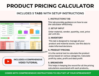 Product Pricing & Profit Margin Calculator