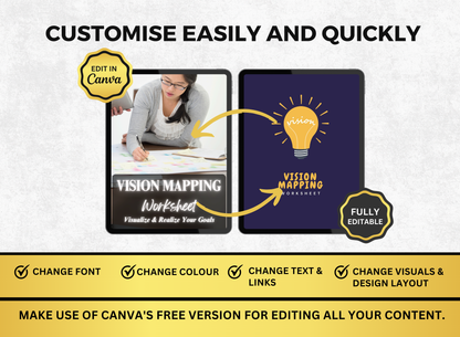 vision mapping planner, vision mapping workbook, vision mapping worksheet, vision mapping fillable pdf, vision mapping journal, worksheet, workbook, planner, fillable pdf, daily planner, digital planner, fill out pdf, fill out pdf online, best planners, custom planner, editable pdf, pdf fillable form, best online planner