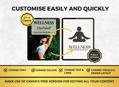 worksheet, workbook, planner, fillable pdf, daily planner, wellness planner, wellness diary, wellness journal, digital planner, fill out pdf, fill out pdf online, best planners, custom planner, editable pdf, pdf fillable form, best online planner