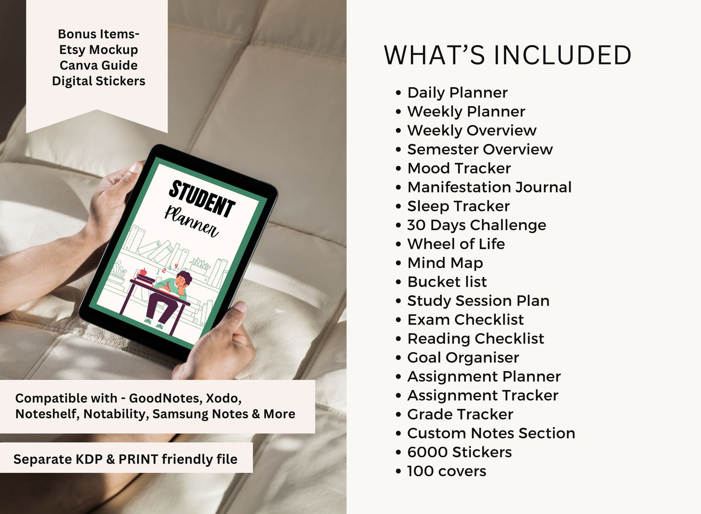 PLR Student Planner Master Resell Rights