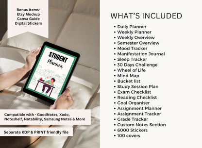 PLR Student Planner Master Resell Rights