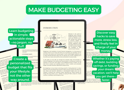 Master Your Finances Ebook | Make Budgeting Easy