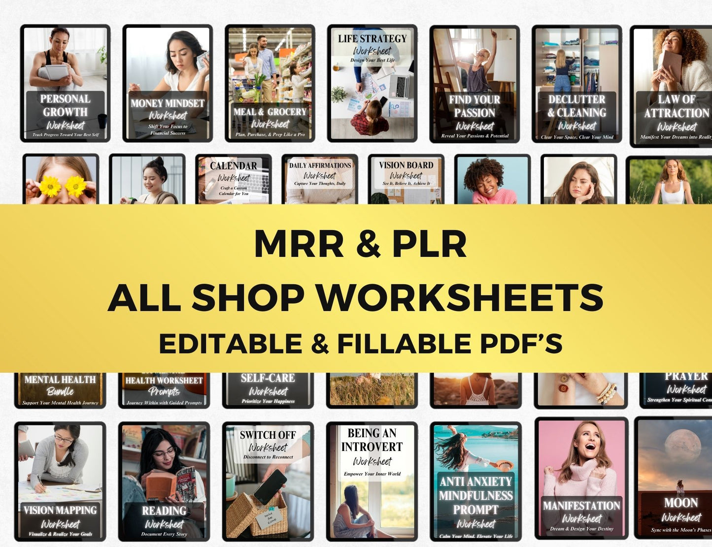 MRR PLR All Shop Digital Product Access with Lifetime Updates - Limited Time Deal