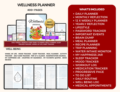 manifesting book journal, journals for self care, journal self care, Gratitude journal digital, gratitude journal, Girl Boss, fitness planner template, fitness planner printable, fitness planner, financial planner, etsy listing mockup, Digital Wellness Planner, Digital Wellness Journal, digital reading journal, Digital gratitude journal, daily wellness journal, Daily Wellness Diary, budget template, Budget planner template, Budget planner for saving money, Budget Planner, best wellness planner, Best wellnes