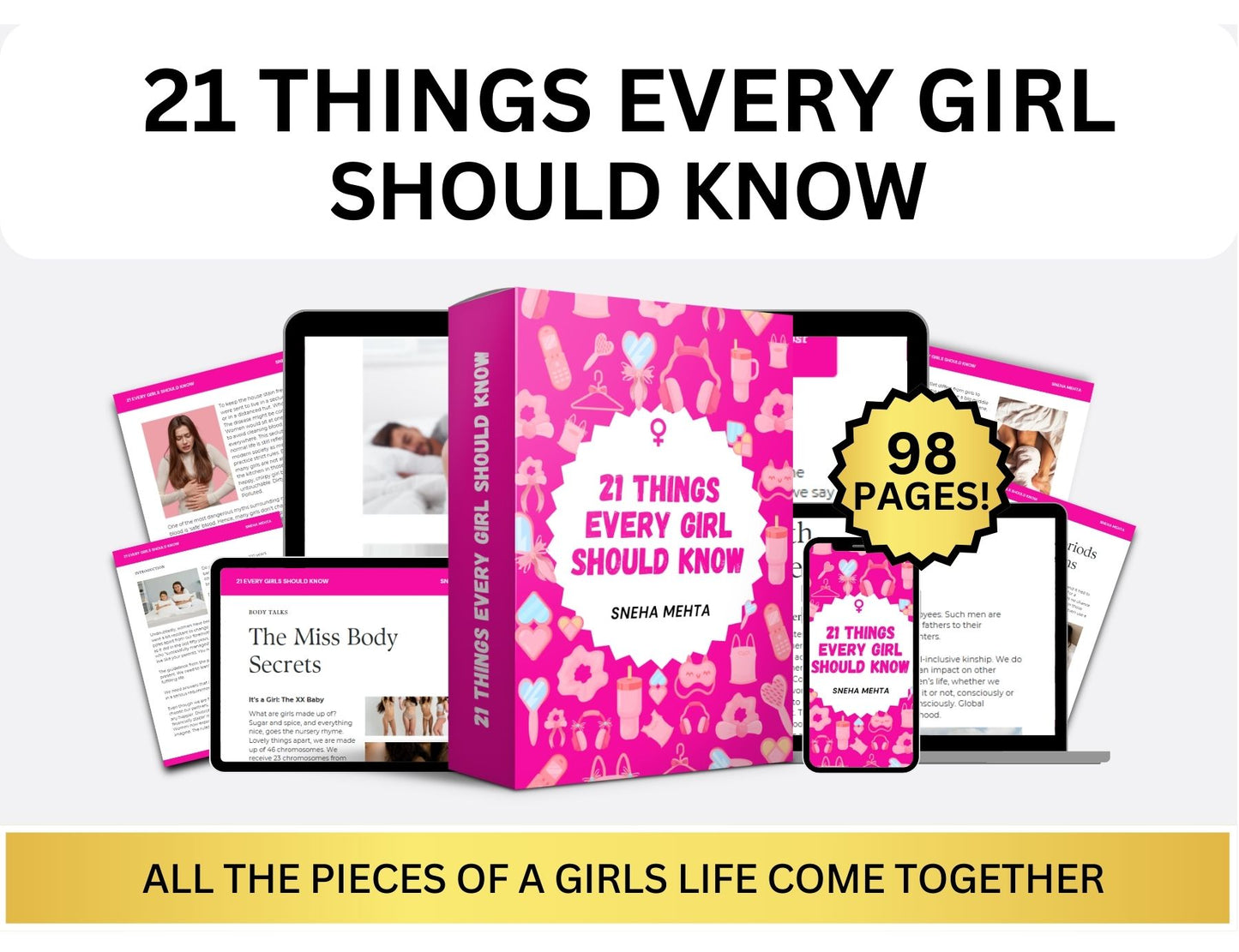 PLR Girl Bundle - Planner, Ebook, Self Care, Faceless Reels