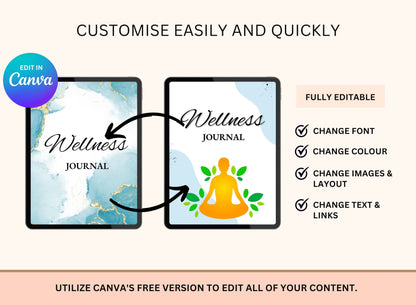 Plr Planner Wellness Mental Health Planner with MRR Rights