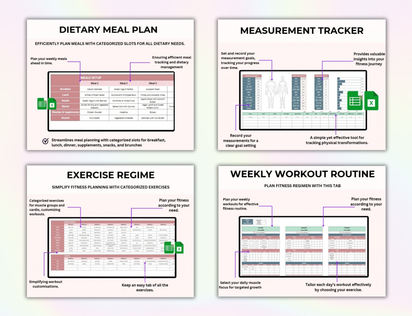 PLR Productivity Bundle Weight loss Planner Family Meal Planner Habit tracker To Do List Tracker PLR Google Sheet Plr bundle Plr Planner