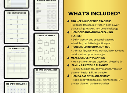 household management planner, household management journal, home organizer binder, home management binder printables, home expense management excel sheet, simple home budget worksheet, household management workbook, household management worksheet, household management fillable pdf, worksheet, workbook, planner, fillable pdf, daily planner, digital planner, fill out pdf, fill out pdf online, best planners, custom planner, editable pdf, pdf fillable form, best online planner
