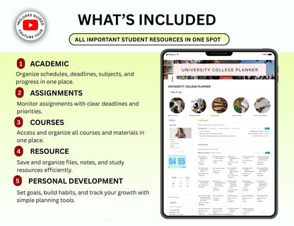 Academia University Planner