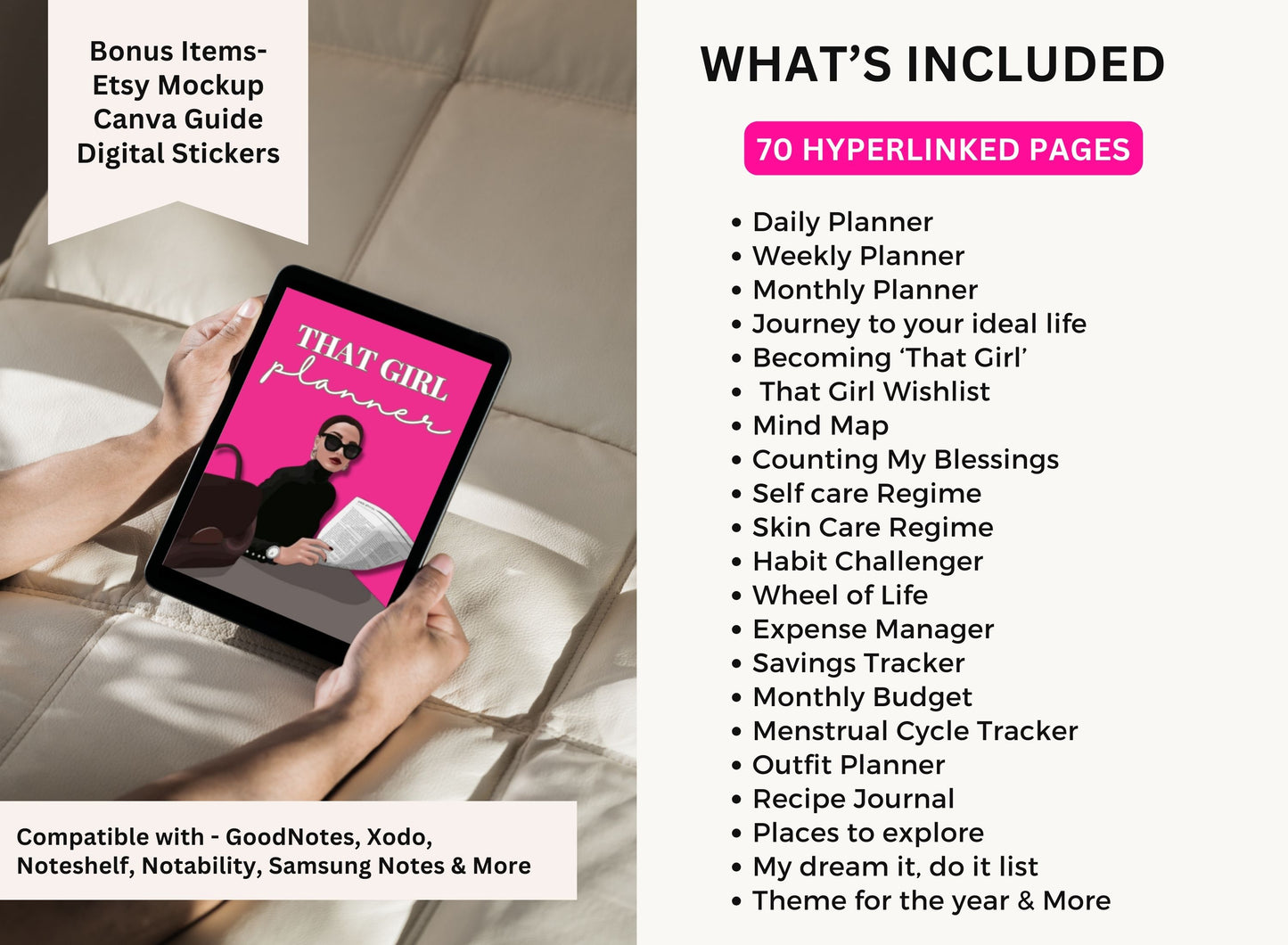 PLR Planner That Girl Planner Master Resell Rights