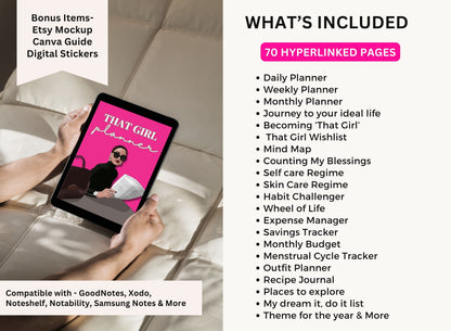 PLR Planner That Girl Planner Master Resell Rights