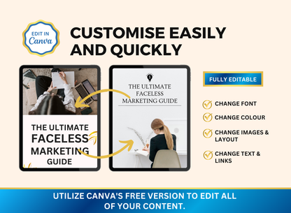 The Ultimate Faceless Marketing Guide | MRR PLR Ebook