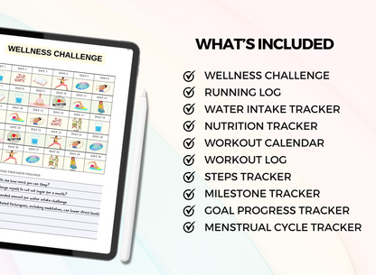 PLR Fitness Printable Planner