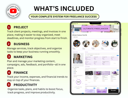 Freelancer Notion Planner