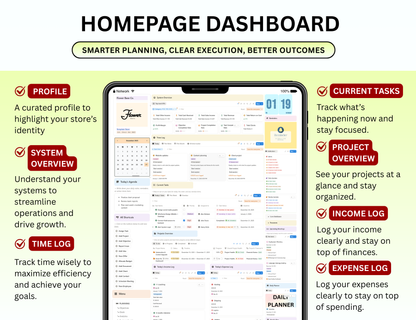 Business Planner Notion Template