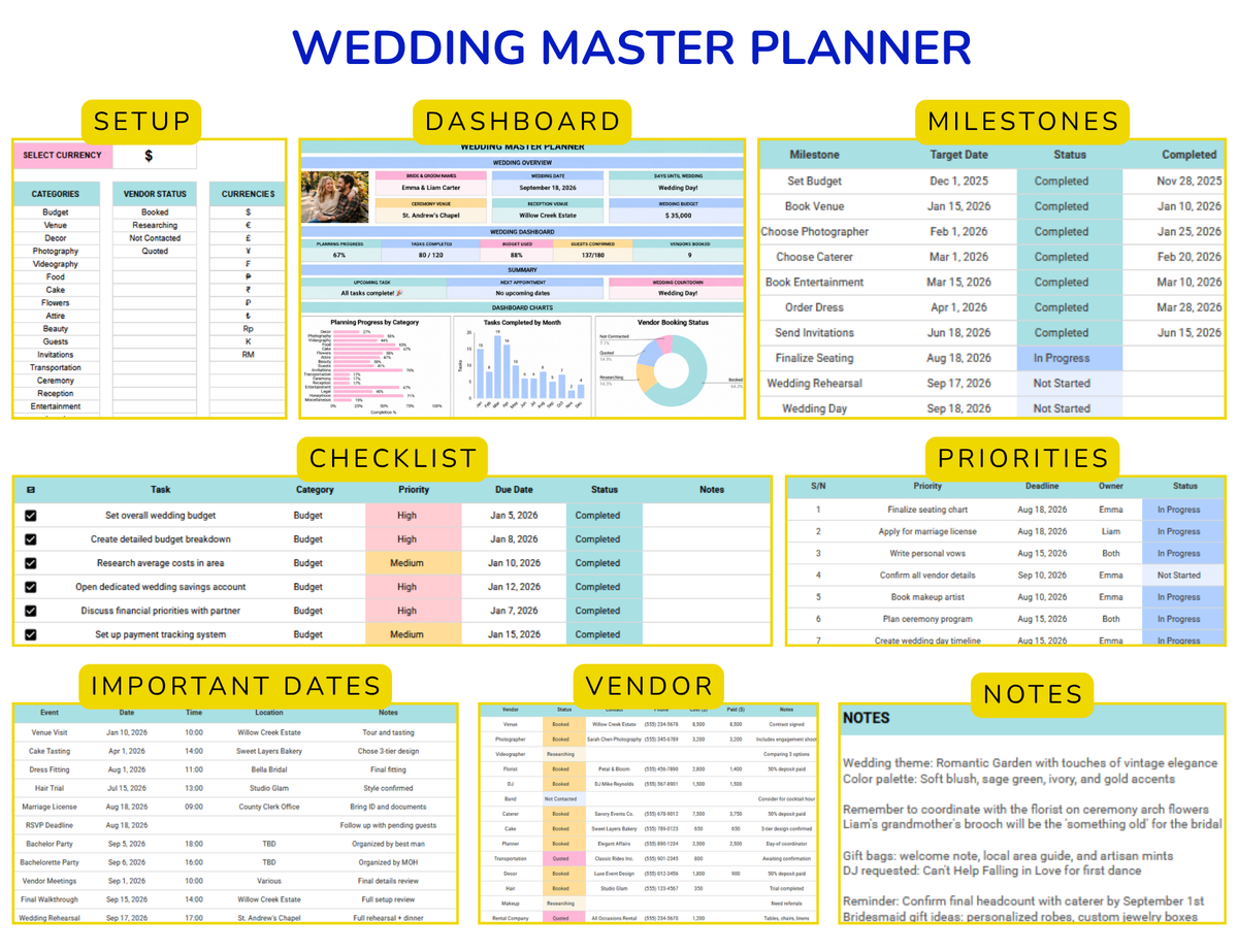 Wedding Bundle - Complete Package