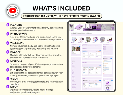 ADHD Notion Life Planner