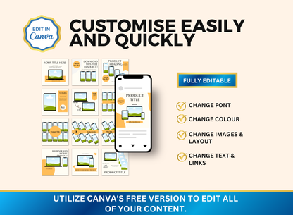 Mockup Template | MRR PLR Ebook