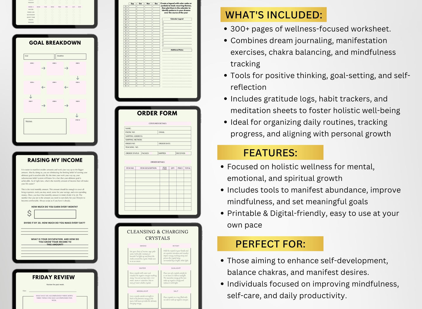 Spiritual Planner, Prayer Journal Master Resell Rights