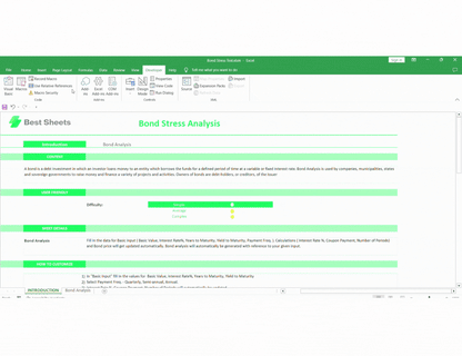 bond stress analysis spreadsheet ,stress testing template, portfolio stress, liquidity stress testing free template, bond stress worksheet, bond stress tracker, portfolio stress testing free spreadsheet, liquidity stress testing free template