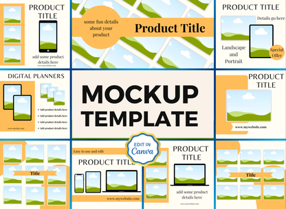 Mockup Template | MRR PLR Ebook