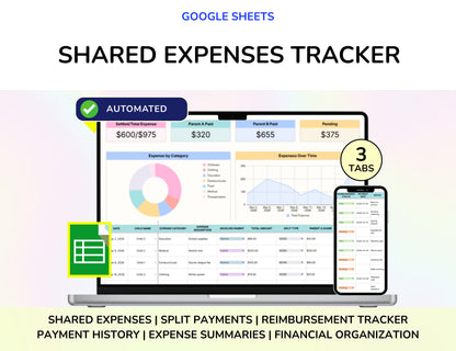 Co-Parenting Planner Bundle Shared Expenses Custody and Call Logs
