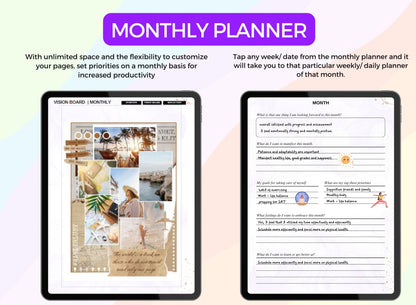 Digital Manifestation Planner | Spiritual Planner | Law of Attraction Planner